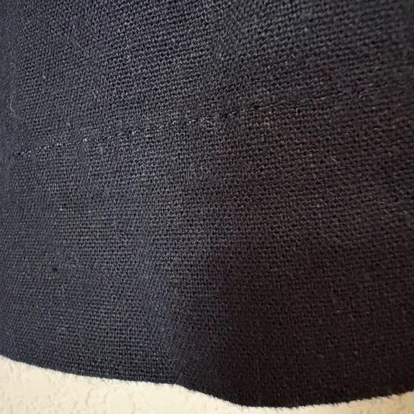 Free Assembly Black Linen Blend Women’s Shorts Sleek Everyday Staple Size Medium - Picture 12 of 14